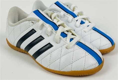 adidas 11Questra IN ftwr white/core black/solar blue (Junior)